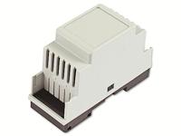 Hammond Electronics DIN-rail-behuizing 90 x 35 x 58 Polycarbonaat Lichtgrijs 1 stuk(s) - thumbnail