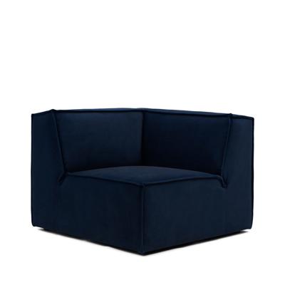Rivièra Maison Modulaire Bank 'The Jagger' Corner, Velvet, kleur Midnight Blue Rivièra Maison Modulaire Bank 'The Jagger' Corner, Velvet, kleur Midnight Blue