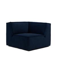 Rivièra Maison Modulaire Bank 'The Jagger' Corner, Velvet, kleur Midnight Blue - thumbnail