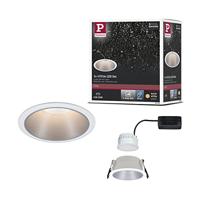 Paulmann 93409 Cole Coin Inbouwlamp LED 6 W Wit, Zilver - thumbnail
