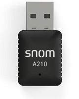 Snom A210 draadloze USB-dongle kunt u alle huidige snom telefoon in te schakelen D3xx en D7xx serie een draadloos apparaat om snom apparaten te bedienen zonder verstoring van netwerkkabel, 00004384 - thumbnail