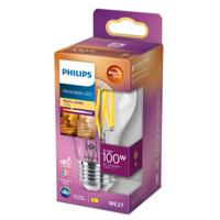 Philips LED 871951432407700 LED-lamp Energielabel D (A - G) E27 Peer 11.5 W = 100 W Warmwit (Ø x h) 60 mm x 108 mm Dimbaar (warmglow) 1 stuk(s) - thumbnail