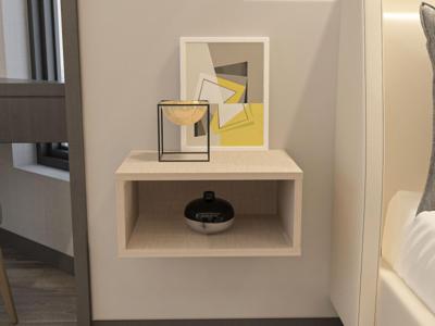 Zwevend nachtkastje DOREX kasjmier