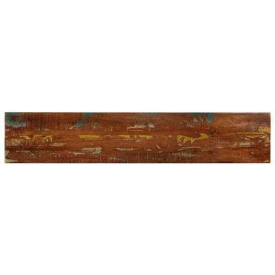Tafelblad rechthoekig 180x40x2,5 cm massief gerecycled hout