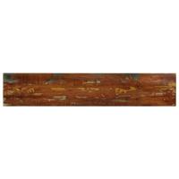 Tafelblad rechthoekig 180x40x2,5 cm massief gerecycled hout - thumbnail