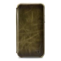 Senza Desire Skinny Leather Wallet Apple iPhone X/Xs Burned Olive - thumbnail