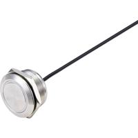 TRU COMPONENTS Druktoets 24 V/DC 50 mA 1x uit/(aan) Moment IP65 1 stuk(s) - thumbnail