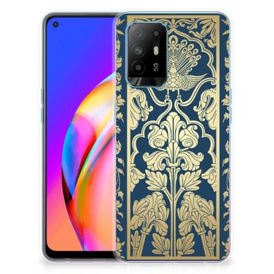 OPPO A94 5G | Reno5 Z | TPU Case | Beige Flowers OPPO A94 5G | Reno5 Z | TPU Case | Beige Flowers