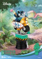 Disney D-Stage PVC Diorama Stitch Coin Ride 16 cm - thumbnail
