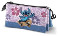 Lilo & Stitch Triple Pencil case Skate Lilac - thumbnail