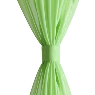 VidaXL Gordijn appelgroen 140x225 cm (2 stuks)