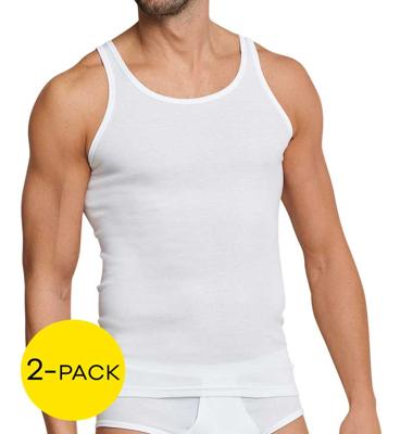2-pack Classics heren hemden - Mannen singlet - onderhemd - 100% katoen