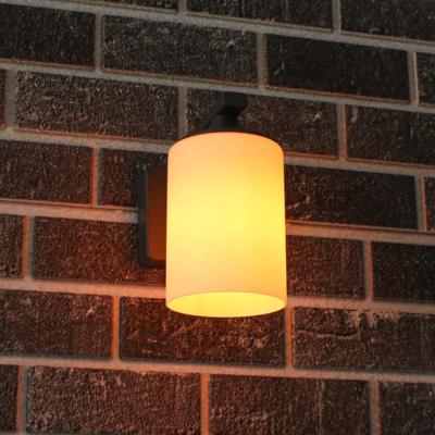 LED's Light LED Wandlamp Milky met E27 fitting - IP44 - Model Noto - Antraciet LED's Light LED Wandlamp Milky met E27 fitting - IP44 - Model Noto - Antraciet