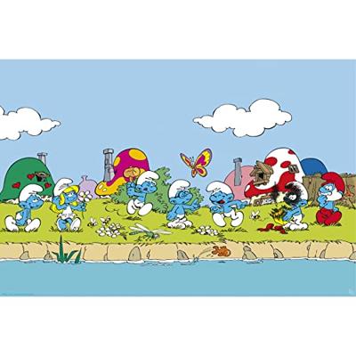 Poster The Smurfs - Group 91,5x61cm Poster The Smurfs - Group 91,5x61cm