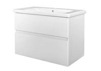 Best Design Badkamermeubel Quick-Greeploos 65x56x44 cm Onderkast + Wastafel Wit - thumbnail