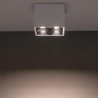 Lyora Witte opbouwspotMidi Led 2x2 leds - 4000K - 10051 - thumbnail