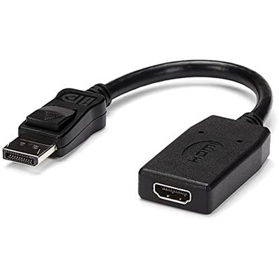 Adapter DisplayPort naar HDMI Startech DP2HDMI Zwart