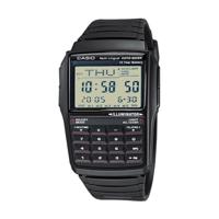 Casio DATABANK CALCULATOR Zwart Grijs Heren horloge - thumbnail