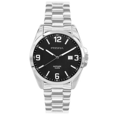 Prisma Herenhorloge P.1146 All stainless Zilver