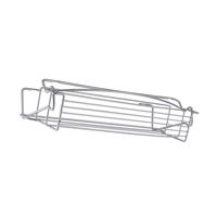 Metaltex uitklapbaar kruidenrekje 40x28x33 cm zilver - thumbnail