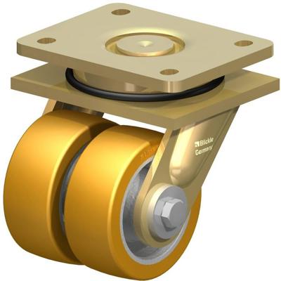 Blickle LSD-GTH 100K Dubbel zwenkwiel Wieldiameter: 100 mm Draagvermogen (max.): 810 kg 1 stuk(s)