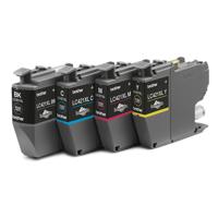 Originele inktcartridge Brother LC421XL Zwart/Cyaan/Magenta/Geel (4 Stuks) - thumbnail