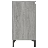 Dressoir 104x35x70 cm bewerkt hout grijs sonoma eikenkleurig - thumbnail