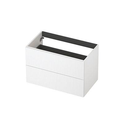 INK - Onderkast 2L Gelakt Gefreesd Tbv Greep - 800x450x520 Mm - Mat Wit