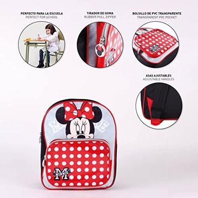 Disney Minnie Mouse schooltas 30x25x12 cm