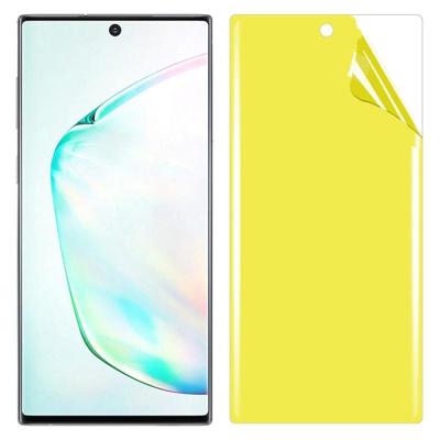 Voor Galaxy Note 10 Soft TPU volledige dekking front Screen Protector