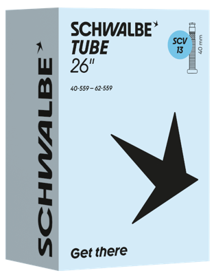 Schwalbe Benelux B.V. Schwalbe binnenband scv13 26" 40/62-559 40mm