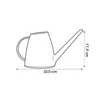 Bloempot Brussels gieter 1,8ltr wit elho - Elho - thumbnail