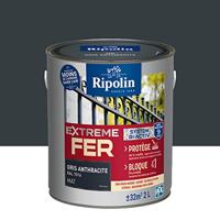 IJzerverf - RIPOLIN - 395988 - Antracietgrijs - Mat - 2 L - thumbnail