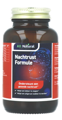 All Natural Nachtrust formule 90 Tabletten