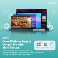 Digitus DA-71106-1 SATA-HDD-behuizing 2.5 inch, 3.5 inch USB, USB-C, USB-C 2.0, USB-C 3.1 Gen 1, USB-C 3.2 Gen 1 - thumbnail