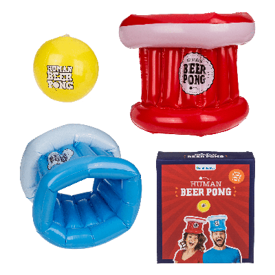 Opblaasbare Bierpong Cup Hoeden - Set van 2 - Drankspel Opblaasbare Bierpong Cup Hoeden - Set van 2 - Drankspel