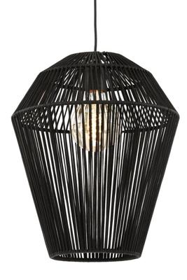 Light & Living Hanglamp 'Deya' Ø45cm, kleur Mat Zwart Light & Living Hanglamp 'Deya' Ø45cm, kleur Mat Zwart