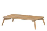 Zucca Coffee Tafel Teak 120 x 70 cm 4SO - 4so - thumbnail