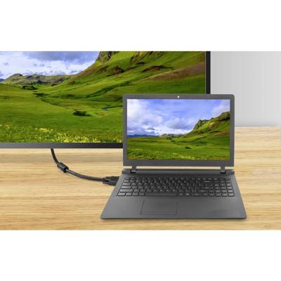 Renkforce RF-4695150 DVI-kabel DVI Aansluitkabel DVI-D 24+1-polige stekker, DVI-D 24+1-polige stekker 20.00 m Zwart Afgeschermd (dubbel), Met Ferrietkern,