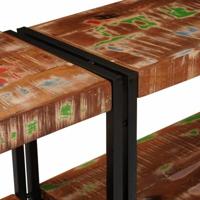 Wandtafel Multikleur 160 x 33 x 75 cm massief gerecycled hout - thumbnail