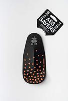 Ass Savers ToeTector Reflective Red Spatbord flap - Zwart - thumbnail