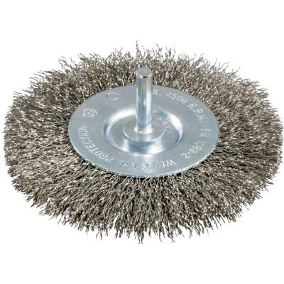 Metabo ronde borstel round brush with 6mm shaf d=75mm steel