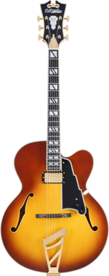 D'angelico Excel EXL-1 Dark Iced Tea Burst