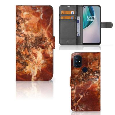 OnePlus Nord N10 | Bookcase | Marmer Bruin