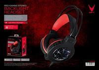 Varr VH6010B Bedraad Zwart, Rood - thumbnail