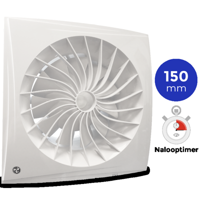 Blauberg Sileo Ø150mm - met nalooptimer Blauberg Sileo Ø150mm - met nalooptimer
