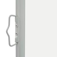 VidaXL Tuinscherm uittrekbaar 60x300 cm crèmekleurig - thumbnail