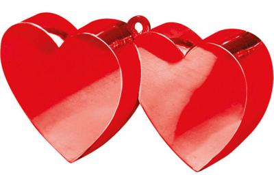 Ballongewicht Dubbel Hart Rood 150gr