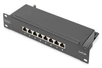 Digitus DN-91608S-EA 8 poorten Patchpaneel 254 mm (10) CAT 6A 1 HE Meerdere kleuren Ingericht - thumbnail