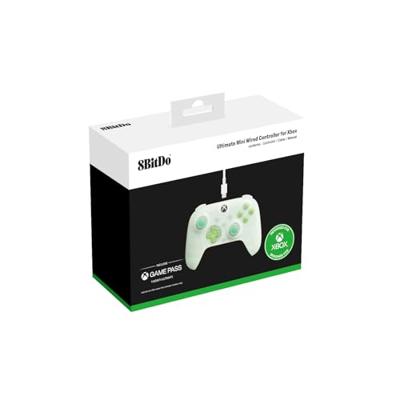 8BitDo Ultimate Mini Wired Controller - Translucent Green - thumbnail